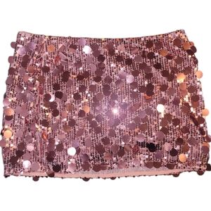 Dollskill Generation Kiss Kaylee Sequin Mini Skirt New With Tags Size Large